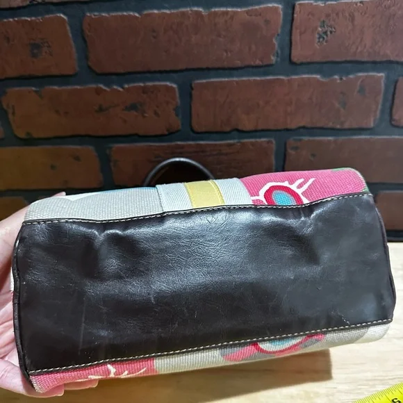 Victoria's Secret Y2K Colorful Floral Satchel - Picture 6 of 10